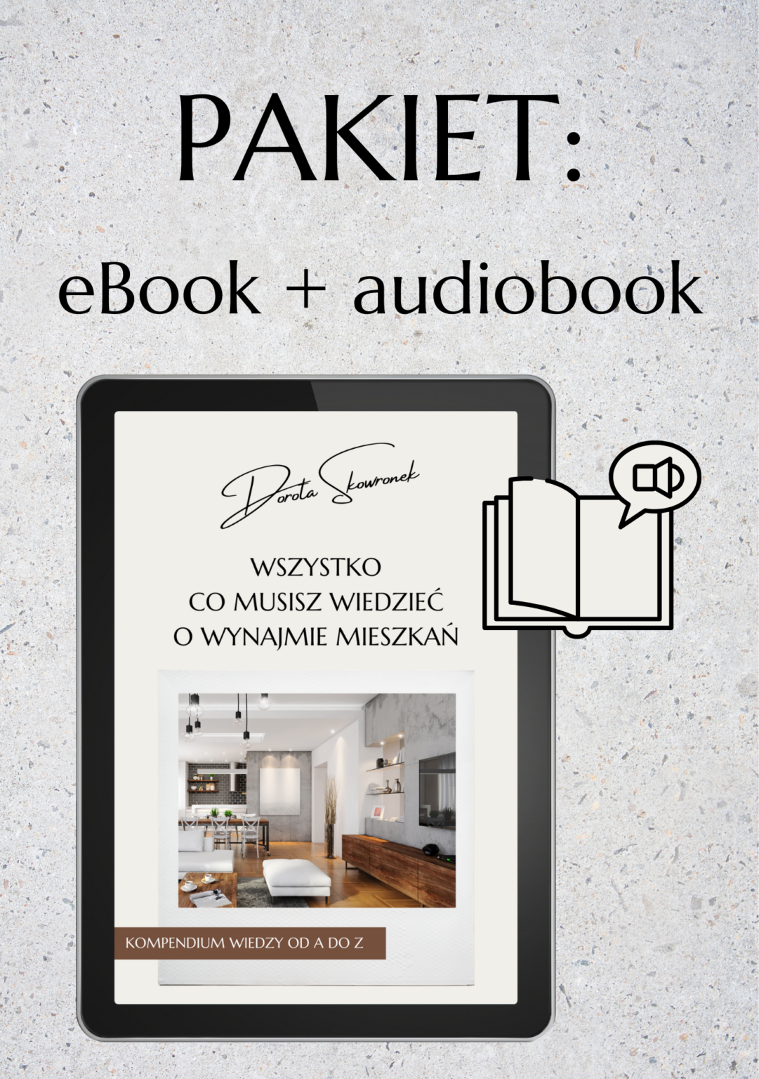 Pakiet ebook i audiobook o wynajamach